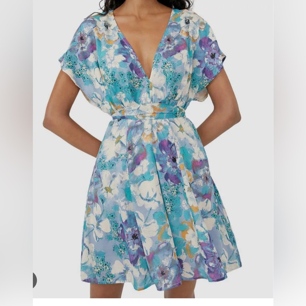 NWOT Free People floral dress